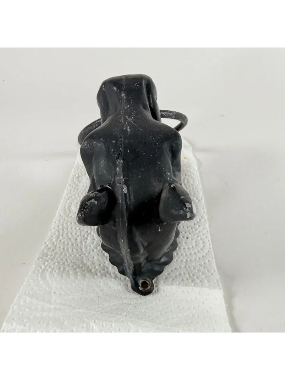 Vintage Cast Iron Horse Head Door Knocker or Hitching Post